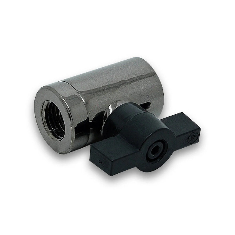EKWB EK-AF Ball Valve (10mm) G1/4 - Black Nickel - وصلات أنابيب